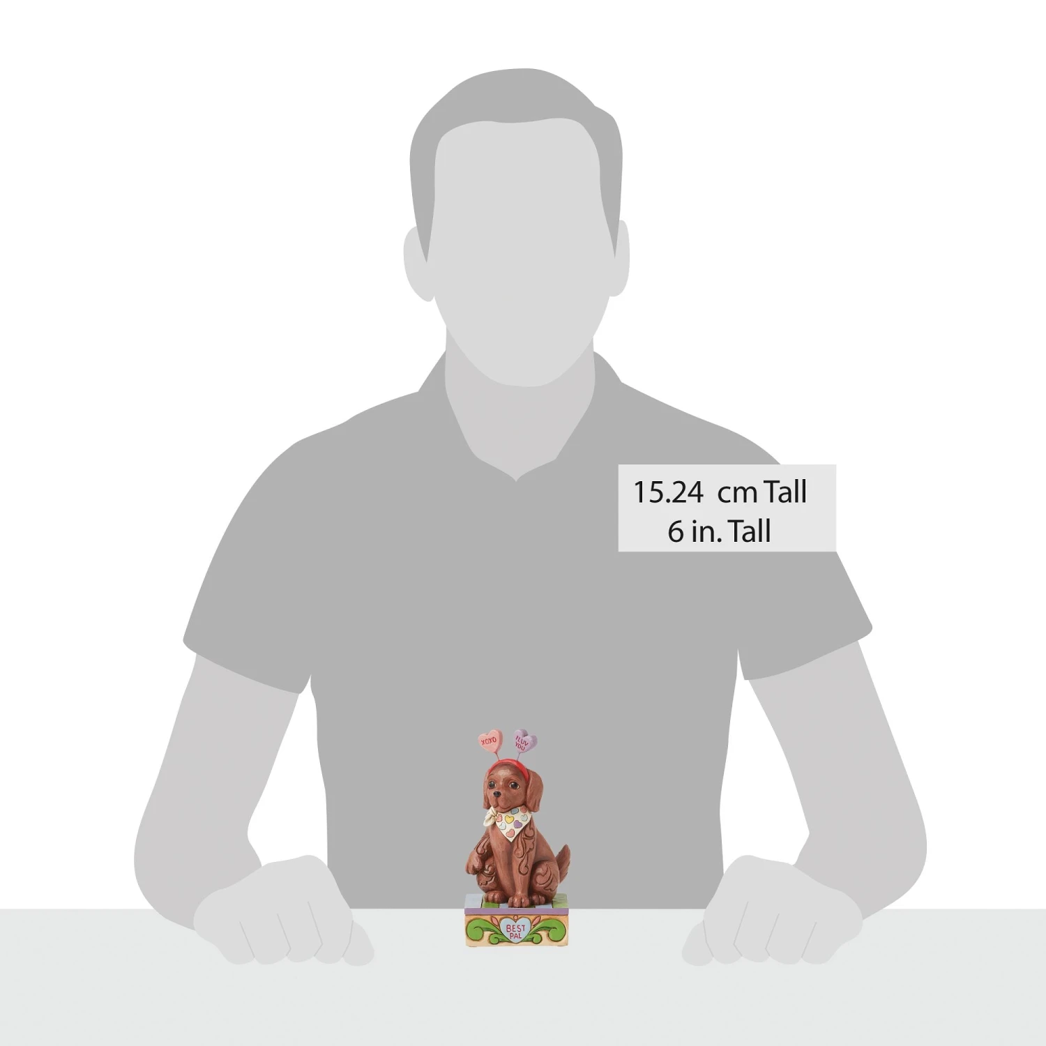 Enesco Gift Cute Dog With Message Hearts(Cute Dog With Message Hearts) 5 Enesco Gift Cute Dog With Message Hearts(Cute Dog With Message Hearts) - Image 5