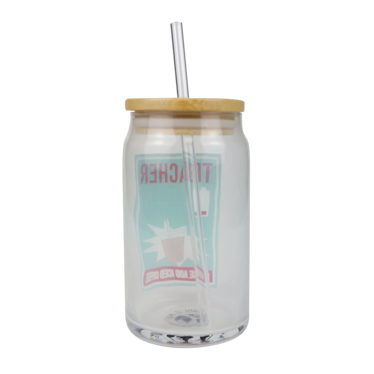 Enesco Gift Teacher Latte Glass With Lid(Teacher Latte Glass With Lid) 2 Enesco Gift Teacher Latte Glass With Lid(Teacher Latte Glass With Lid) - Image 2