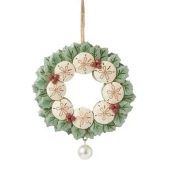 Enesco Gift Sand Dollar Wreath Ornament(Sand Dollar Wreath Ornament)