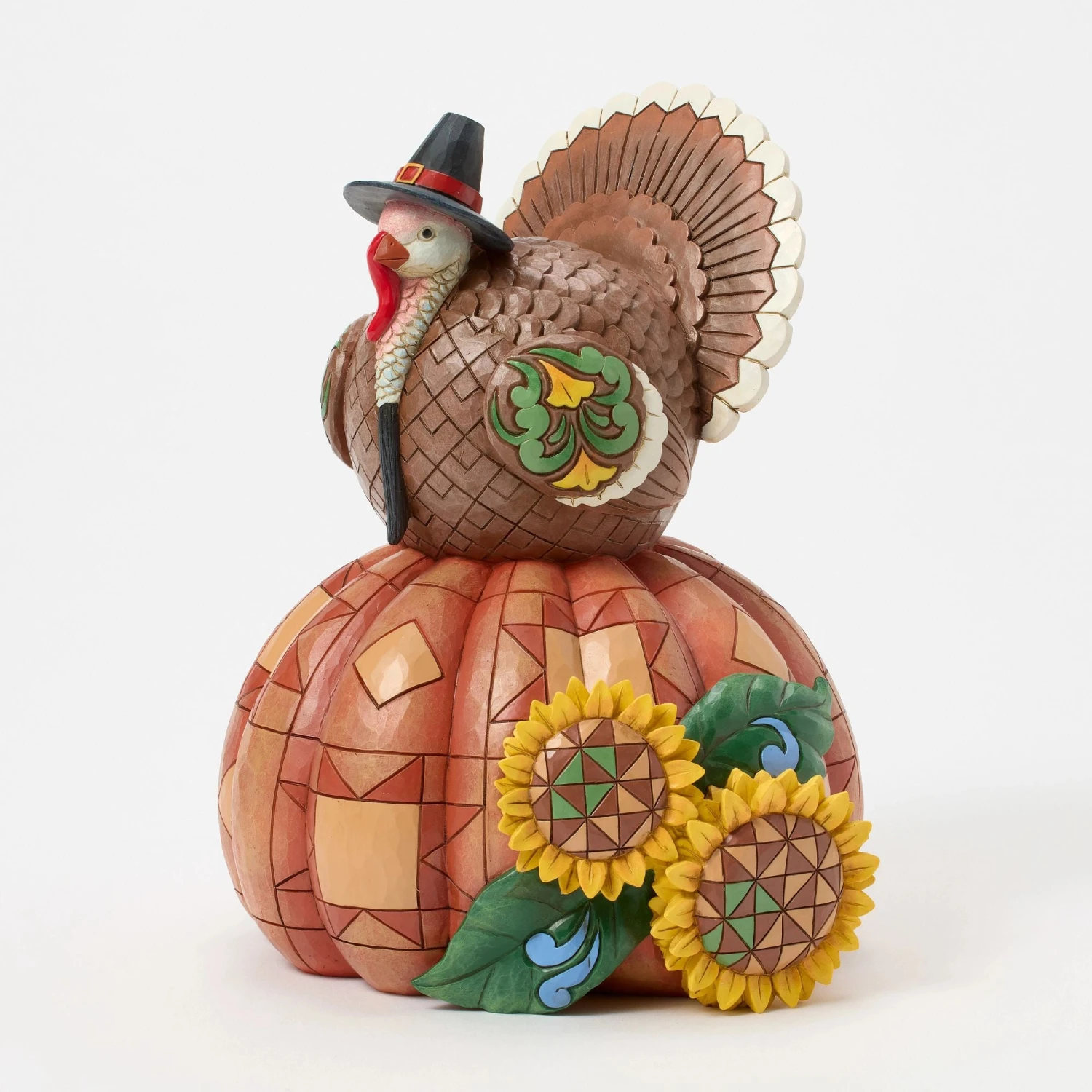 Enesco Gift Turkey Pumpkin Sunflower Fig(Turkey Pumpkin Sunflower Fig) 2 Enesco Gift Turkey Pumpkin Sunflower Fig(Turkey Pumpkin Sunflower Fig) - Image 2