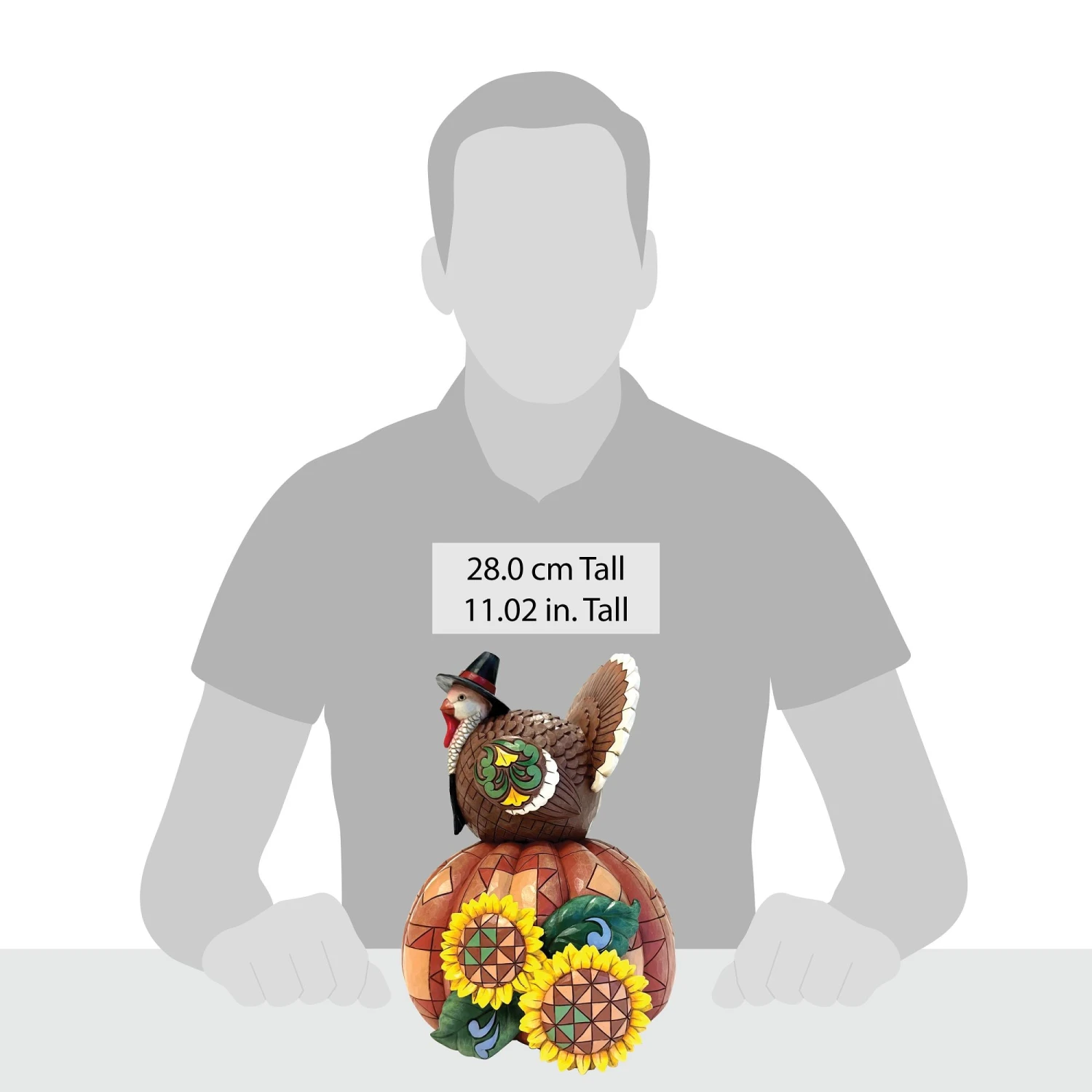 Enesco Gift Turkey Pumpkin Sunflower Fig(Turkey Pumpkin Sunflower Fig) 4 Enesco Gift Turkey Pumpkin Sunflower Fig(Turkey Pumpkin Sunflower Fig) - Image 4