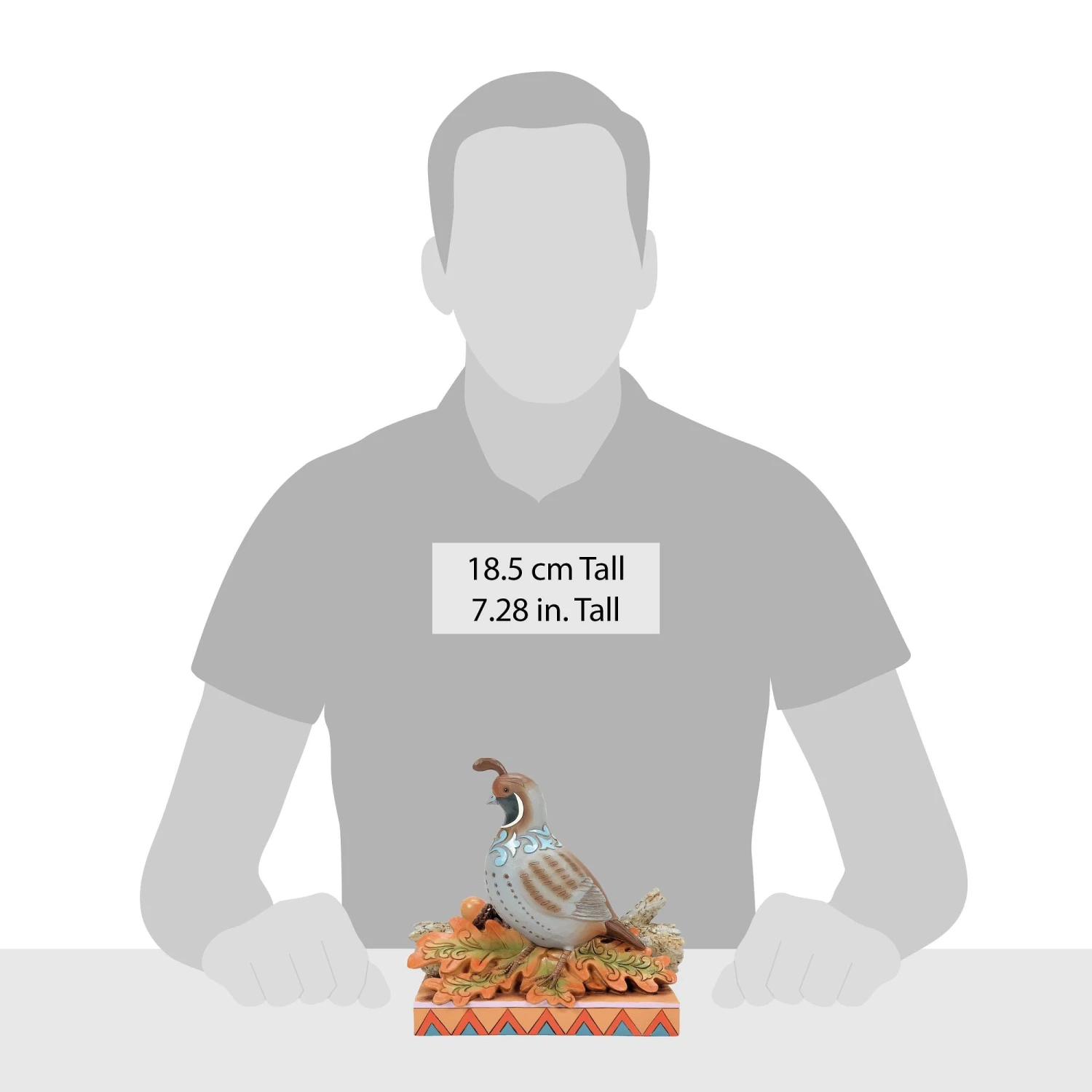 Enesco Gift Quail Sitting On Leaves Fig(Quail Sitting On Leaves Fig) 4 Enesco Gift Quail Sitting On Leaves Fig(Quail Sitting On Leaves Fig) - Image 4