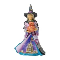 Enesco Gift Witch Holding Pumpkins LED Fig(Witch Holding Pumpkins Led Fig)