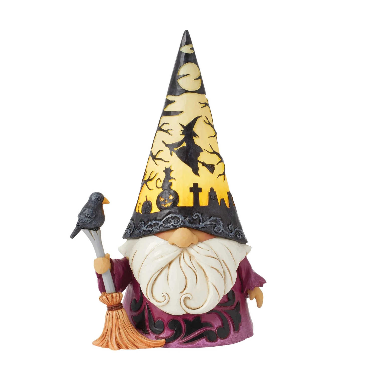 Enesco Gift Wizard With LED Scene Hat Fig(Wizard With Led Scene Hat Fig) 1 Enesco Gift Wizard With LED Scene Hat Fig(Wizard With Led Scene Hat Fig)