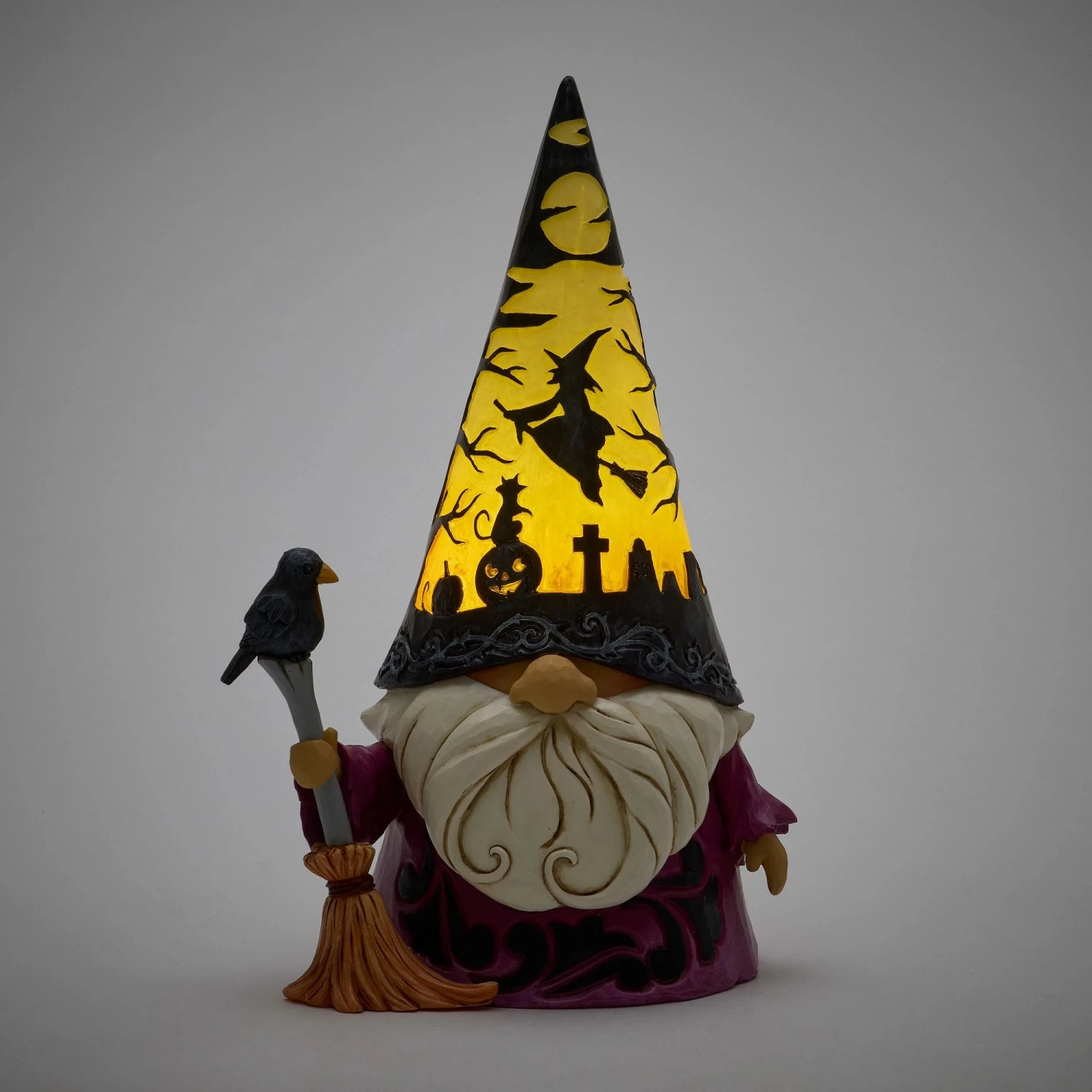 Enesco Gift Wizard With LED Scene Hat Fig(Wizard With Led Scene Hat Fig) 3 Enesco Gift Wizard With LED Scene Hat Fig(Wizard With Led Scene Hat Fig) - Image 3