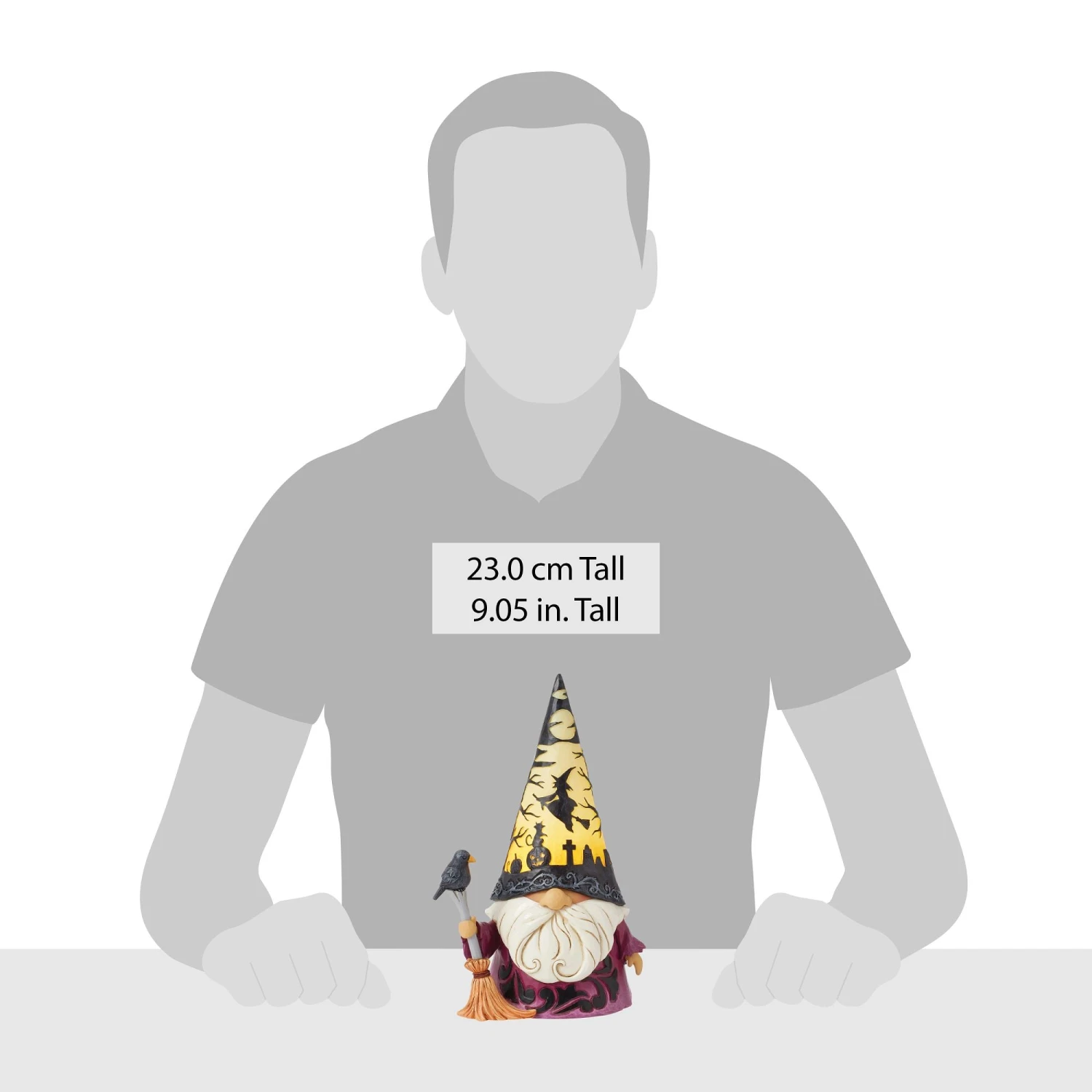 Enesco Gift Wizard With LED Scene Hat Fig(Wizard With Led Scene Hat Fig) 5 Enesco Gift Wizard With LED Scene Hat Fig(Wizard With Led Scene Hat Fig) - Image 5