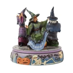 Enesco Gift Witches Rotating Cauldron Fig(Witches Rotating Cauldron Fig)