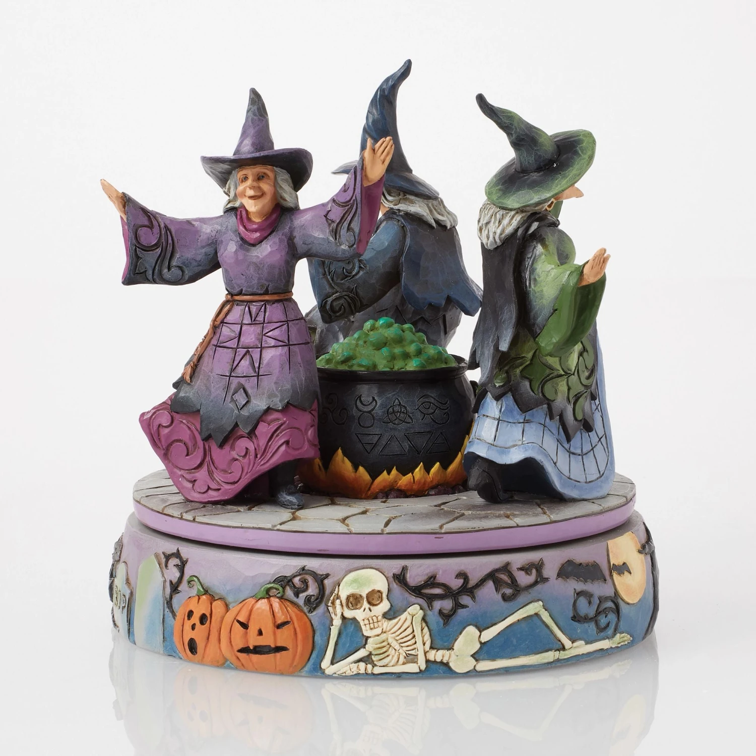Enesco Gift Witches Rotating Cauldron Fig(Witches Rotating Cauldron Fig) 2 Enesco Gift Witches Rotating Cauldron Fig(Witches Rotating Cauldron Fig) - Image 2