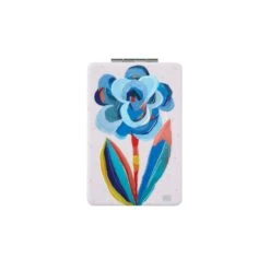 Enesco Gift Blue Bloom Compact Mirror(Blue Bloom Compact Mirror)