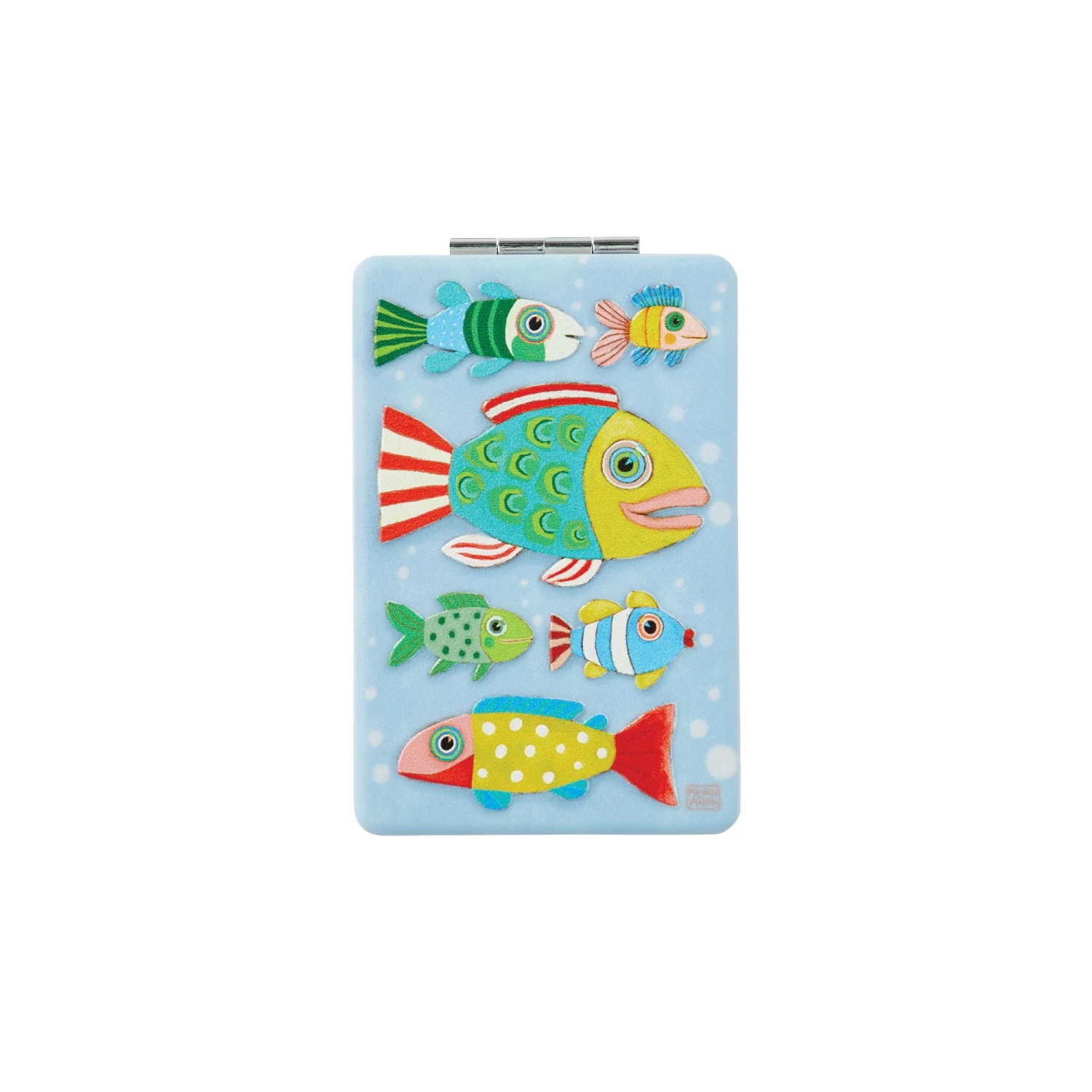 Enesco Gift School Of Fish Compact Mirror(School Of Fish Compact Mirror) 1 Enesco Gift School Of Fish Compact Mirror(School Of Fish Compact Mirror)