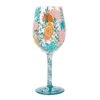 Enesco Gift Sea Turtle Delight Wine Glass(Sea Turtle Delight Wine Glass)