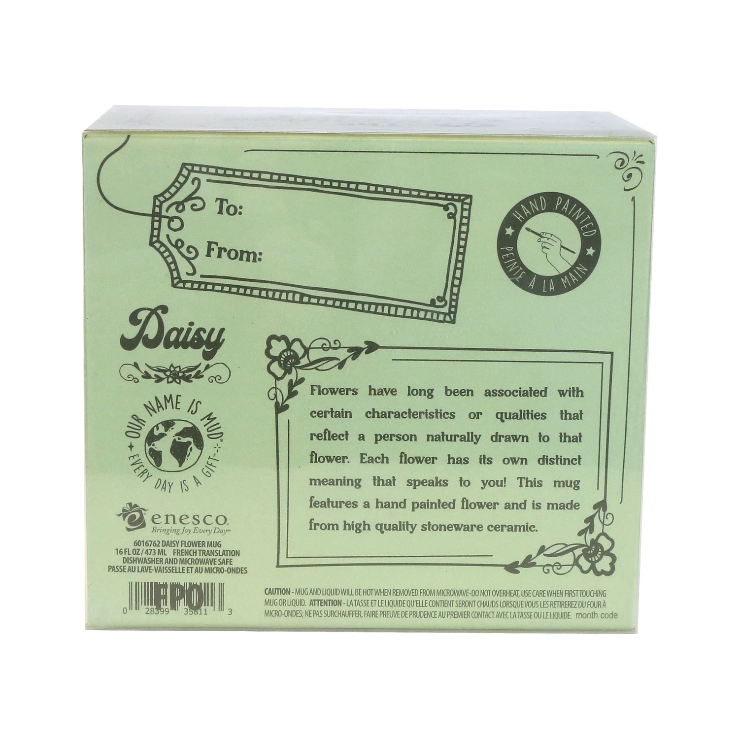 Enesco Gift Daisy Handpainted Mug(Daisy Handpainted Mug) 4 Enesco Gift Daisy Handpainted Mug(Daisy Handpainted Mug) - Image 4