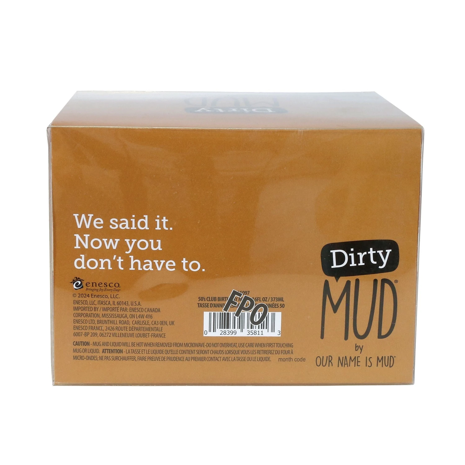 Enesco Gift Dirty Mud Just Kidding Mug(Dirty Mud Just Kidding Mug) 4 Enesco Gift Dirty Mud Just Kidding Mug(Dirty Mud Just Kidding Mug) - Image 4