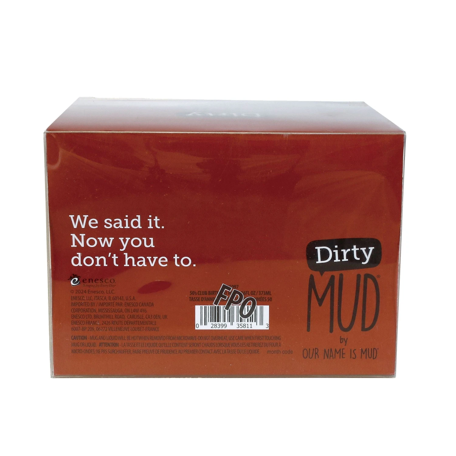 Enesco Gift Dirty Mud Introverting Mug(Dirty Mud Introverting Mug) 4 Enesco Gift Dirty Mud Introverting Mug(Dirty Mud Introverting Mug) - Image 4
