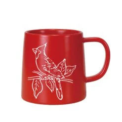 Enesco Gift Red Sandblast Cardinal Mug(Red Sandblast Cardinal Mug)