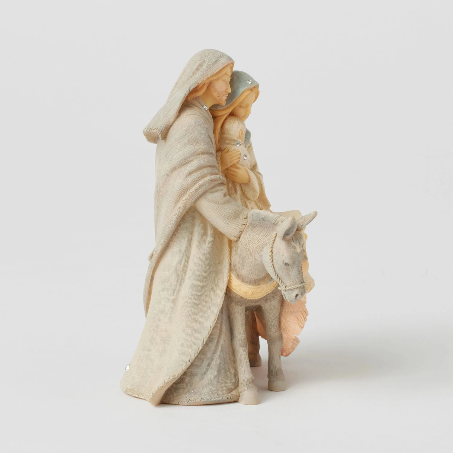 Enesco Gift Holy Family With Donkey Figuri(Holy Family With Donkey Figuri) 4 Enesco Gift Holy Family With Donkey Figuri(Holy Family With Donkey Figuri) - Image 4
