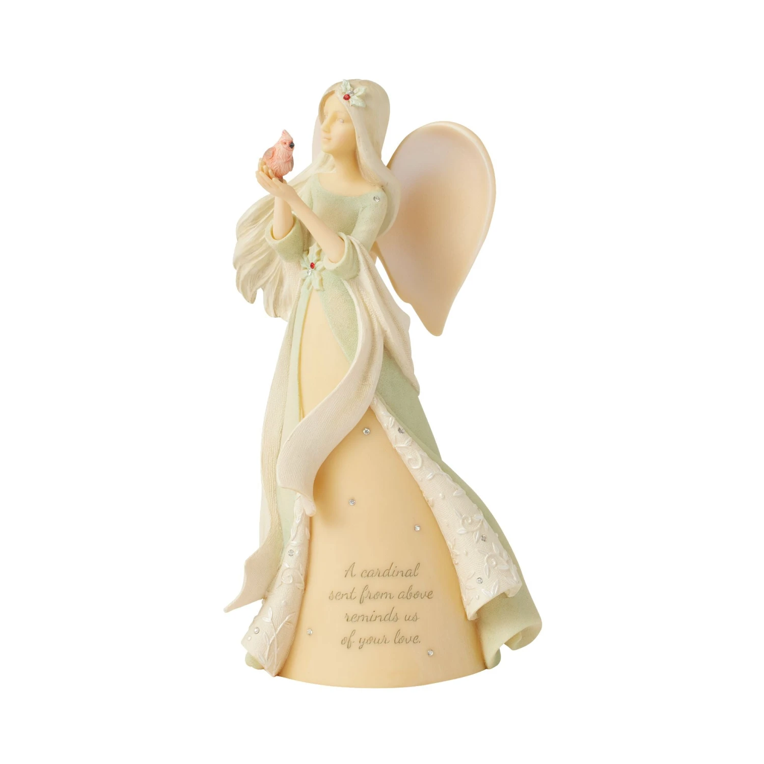 Enesco Gift Red Cardinal Angel Figurine(Red Cardinal Angel Figurine) 1 Enesco Gift Red Cardinal Angel Figurine(Red Cardinal Angel Figurine)