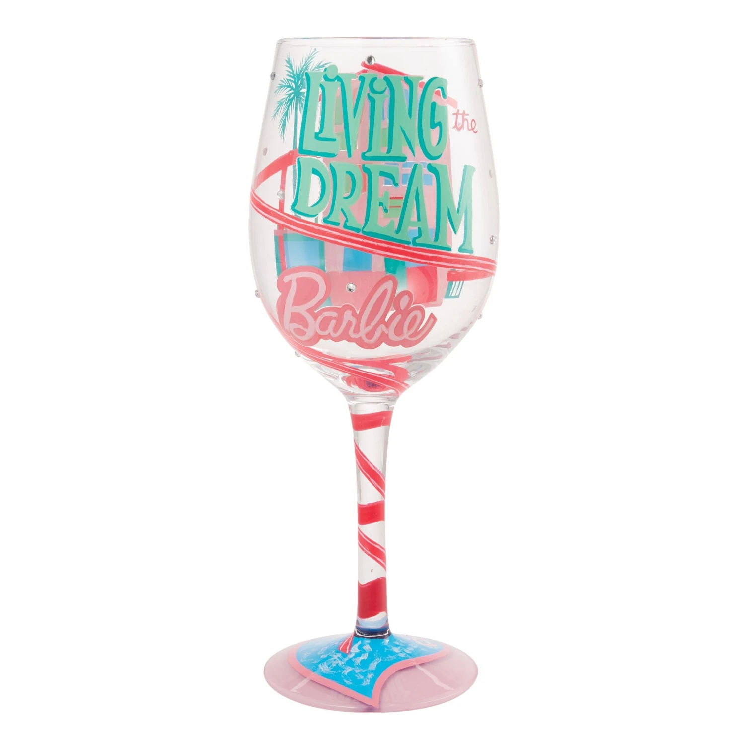 Enesco Gift Living The Dreamlife Glass(Living The Dreamlife Wine) 1 Enesco Gift Living The Dreamlife Glass(Living The Dreamlife Wine)