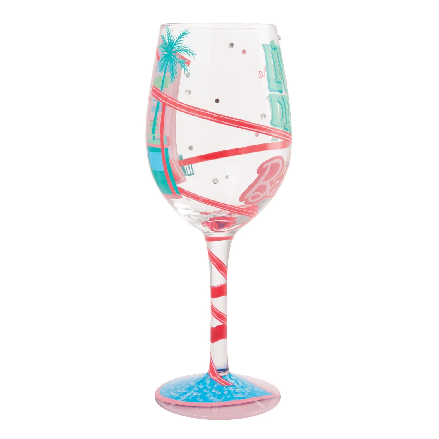 Enesco Gift Living The Dreamlife Glass(Living The Dreamlife Wine) 6 Enesco Gift Living The Dreamlife Glass(Living The Dreamlife Wine) - Image 6