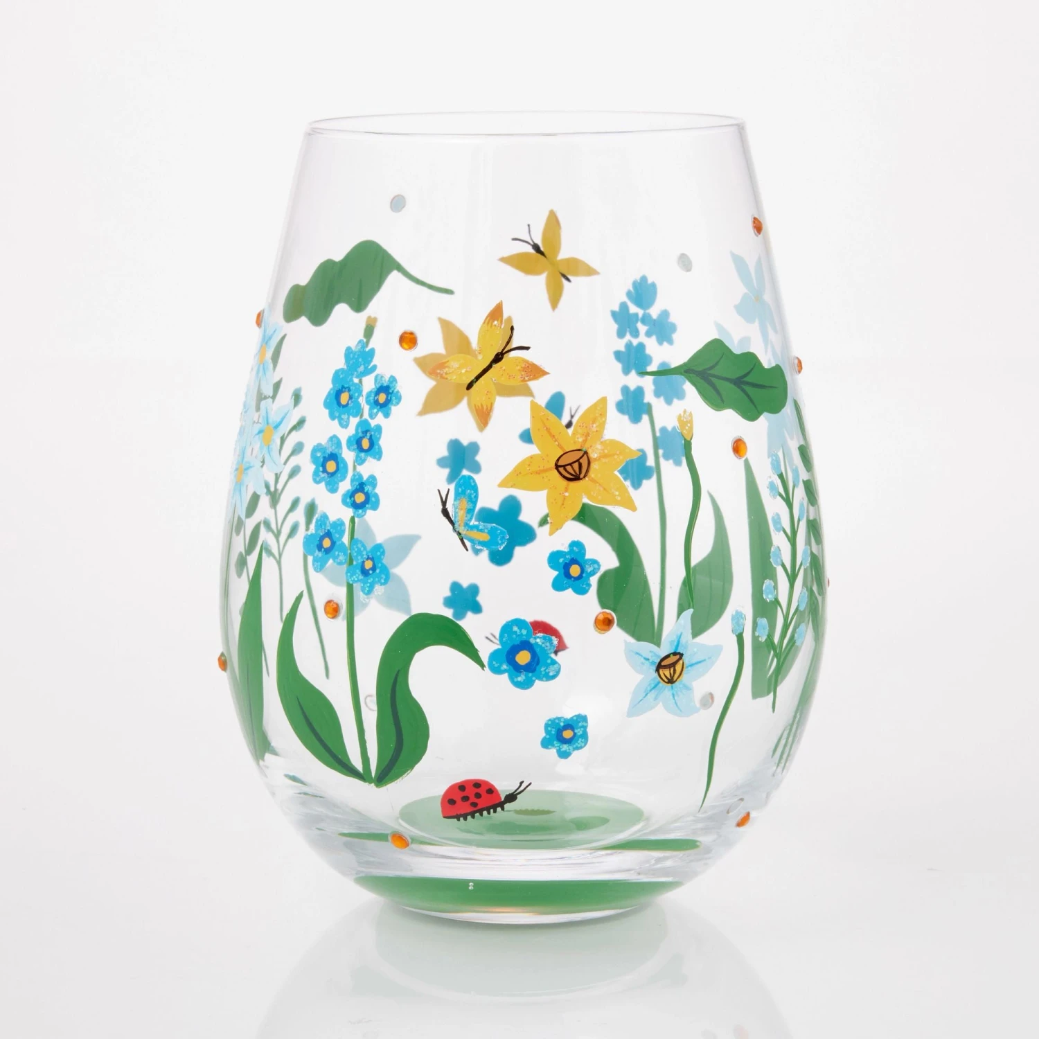 Enesco Gift Floral Fields Stemless Wine(Floral Fields Stemless Wine) 3 Enesco Gift Floral Fields Stemless Wine(Floral Fields Stemless Wine) - Image 3