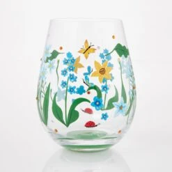 Enesco Gift Floral Fields Stemless Wine(Floral Fields Stemless Wine) 12 Enesco Gift Floral Fields Stemless Wine(Floral Fields Stemless Wine) -Enesco Gift 6016968 4
