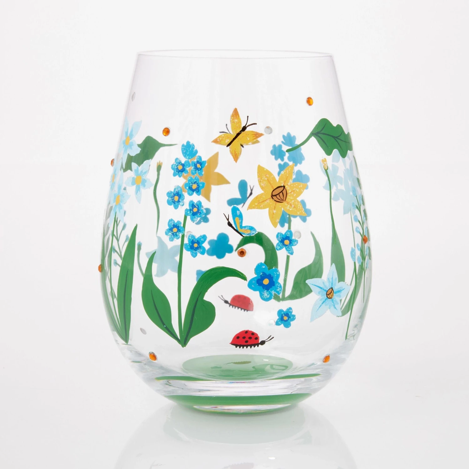 Enesco Gift Floral Fields Stemless Wine(Floral Fields Stemless Wine) 6 Enesco Gift Floral Fields Stemless Wine(Floral Fields Stemless Wine) - Image 6