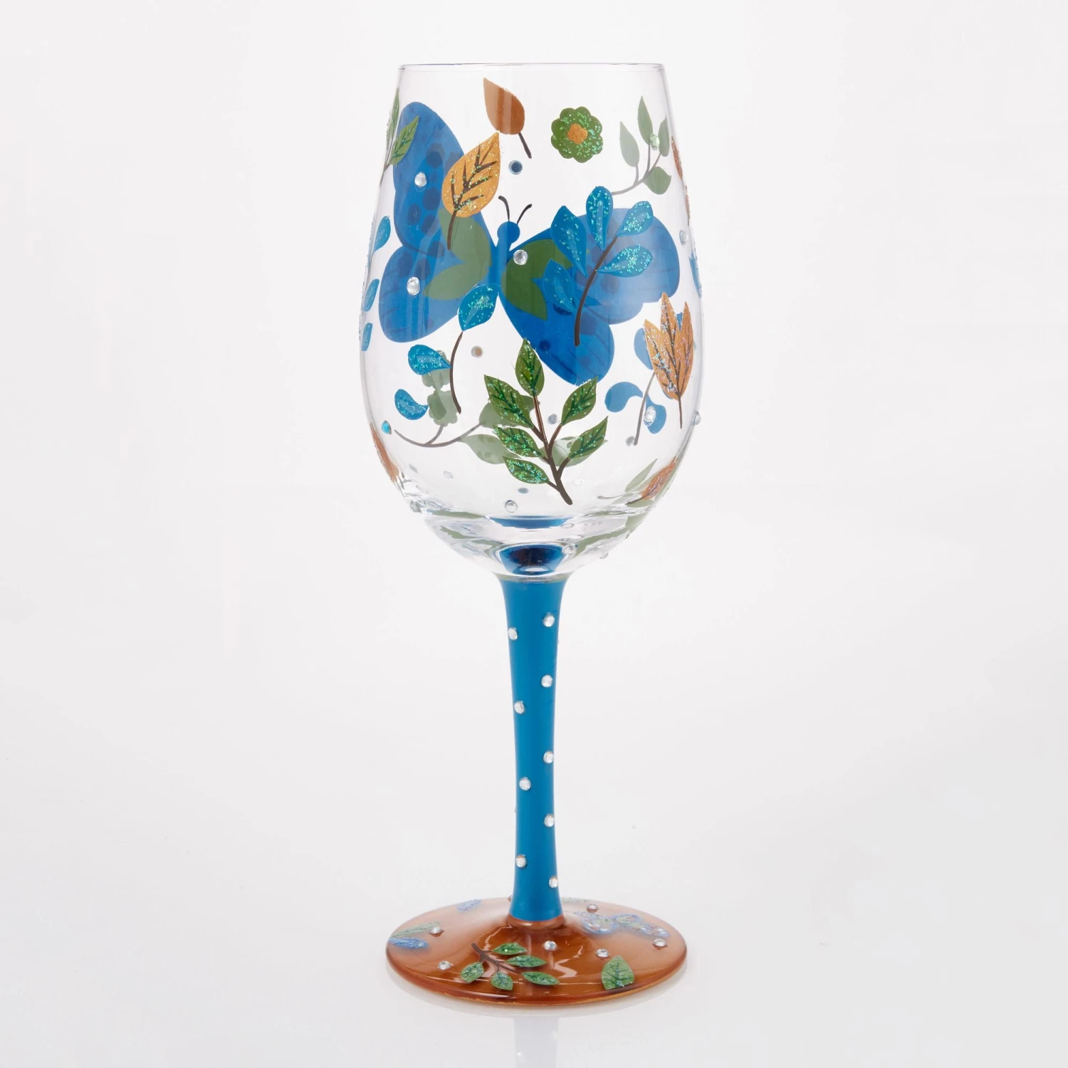 Enesco Gift Garden Butterfly Wine Glass(Garden Butterfly Wine Glass) 5 Enesco Gift Garden Butterfly Wine Glass(Garden Butterfly Wine Glass) - Image 5