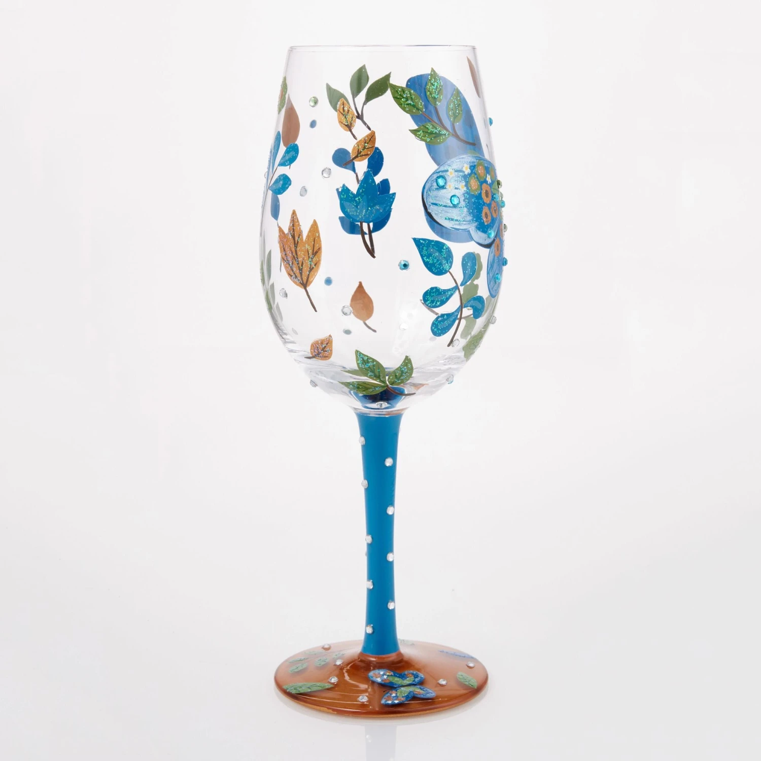 Enesco Gift Garden Butterfly Wine Glass(Garden Butterfly Wine Glass) 6 Enesco Gift Garden Butterfly Wine Glass(Garden Butterfly Wine Glass) - Image 6