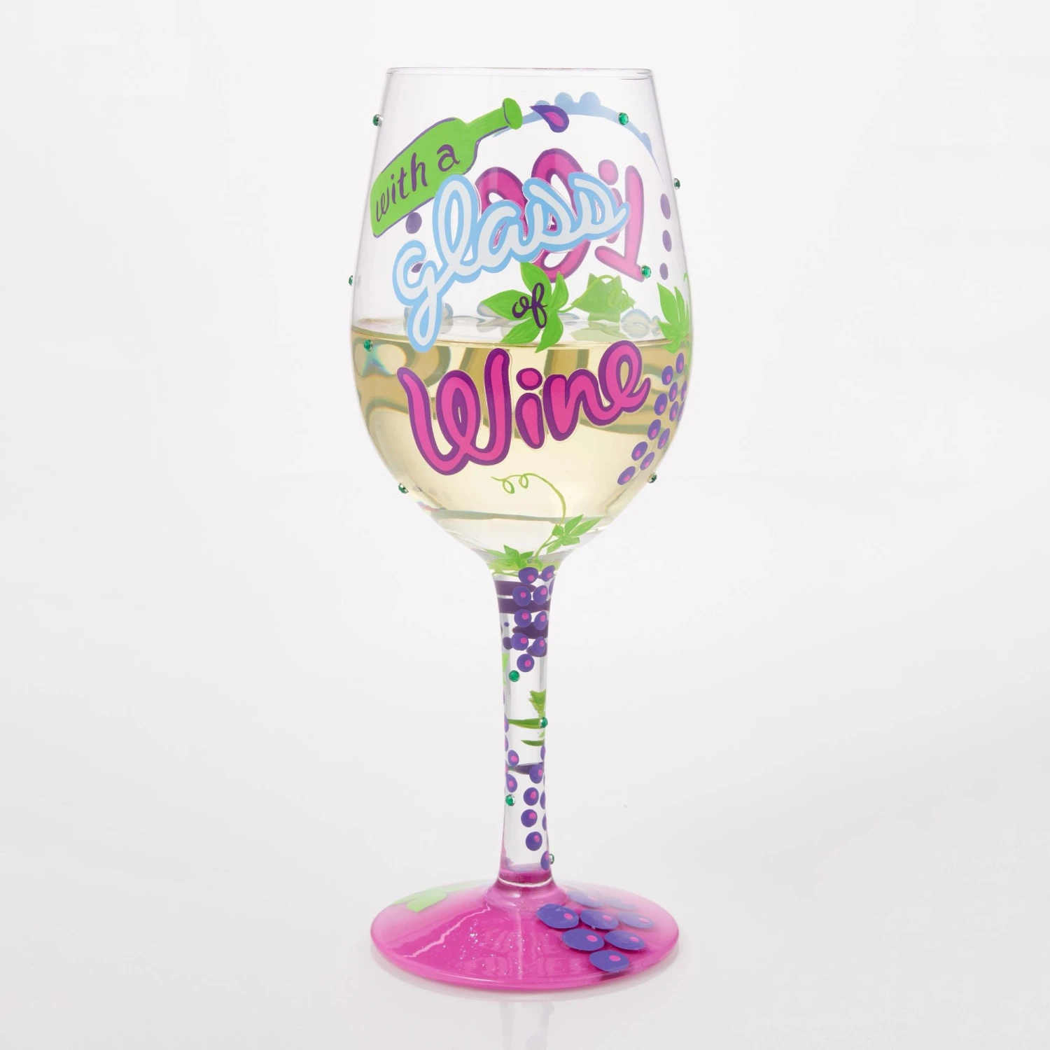 Enesco Gift Life Is Better With Wine Glass(Life Is Better With Wine Glass) 2 Enesco Gift Life Is Better With Wine Glass(Life Is Better With Wine Glass) - Image 2