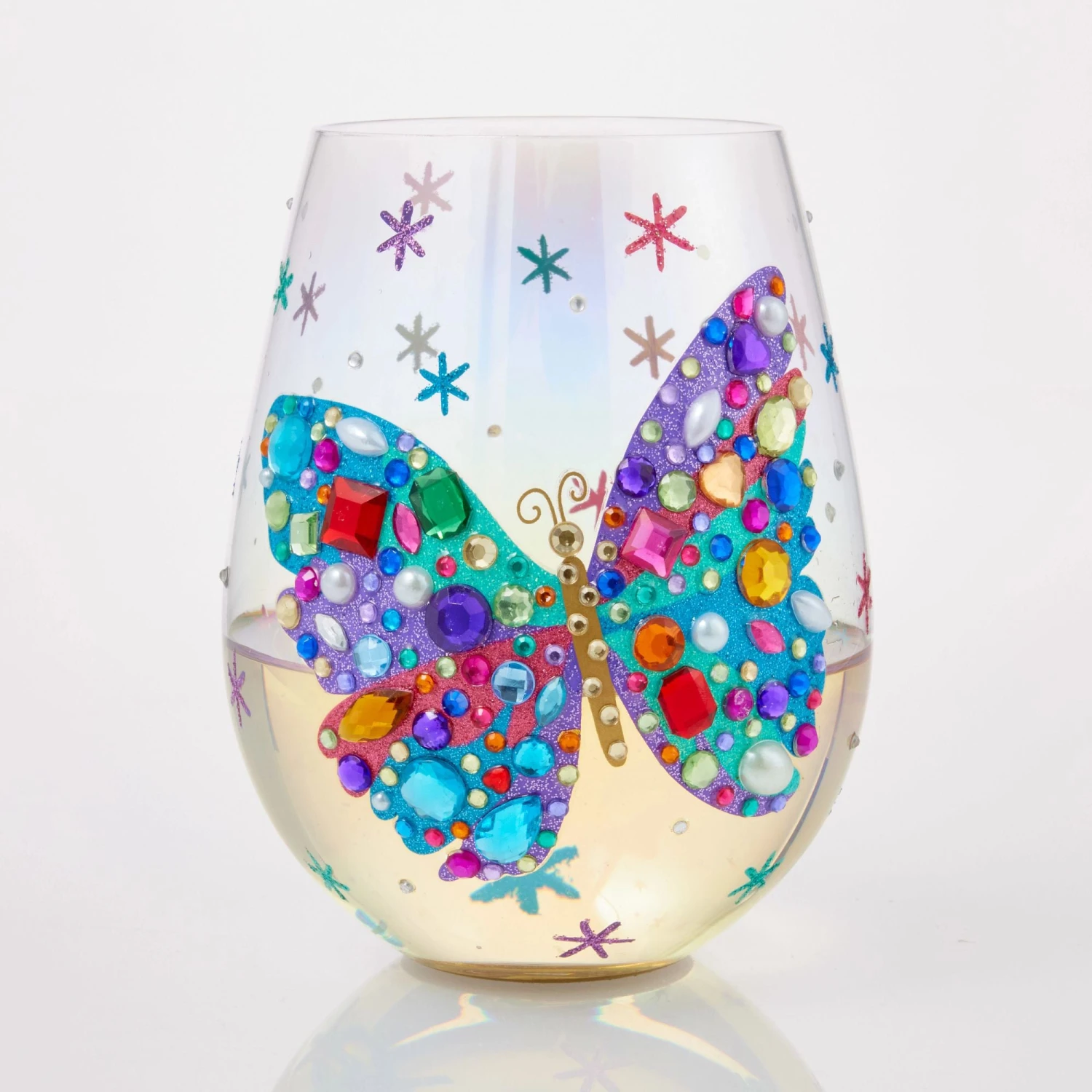 Enesco Gift Bejeweled Butterfly Stemless(Bejeweled Butterfly Stemless) 2 Enesco Gift Bejeweled Butterfly Stemless(Bejeweled Butterfly Stemless) - Image 2