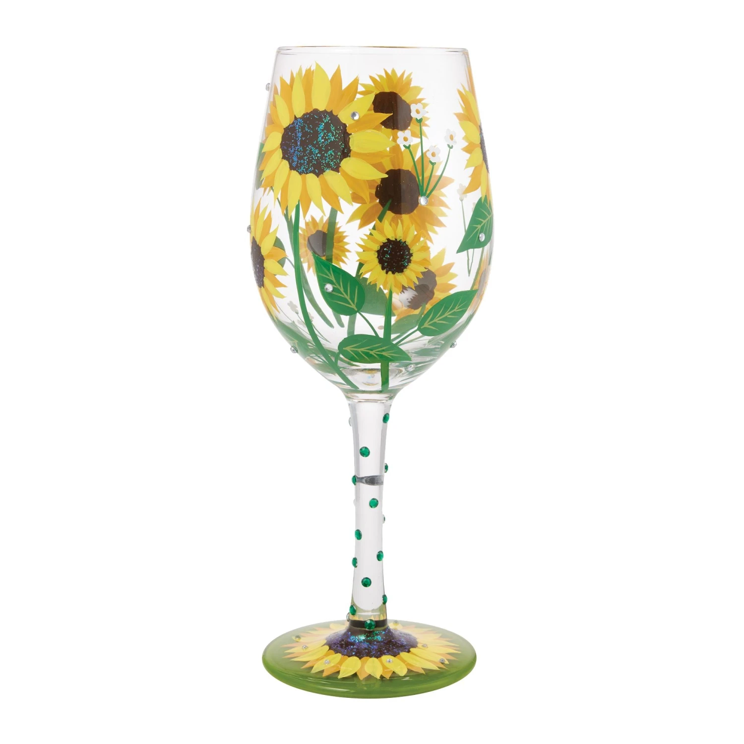 Enesco Gift Sunflower Wine Glass(Sunflower Wine Glass) 1 Enesco Gift Sunflower Wine Glass(Sunflower Wine Glass)