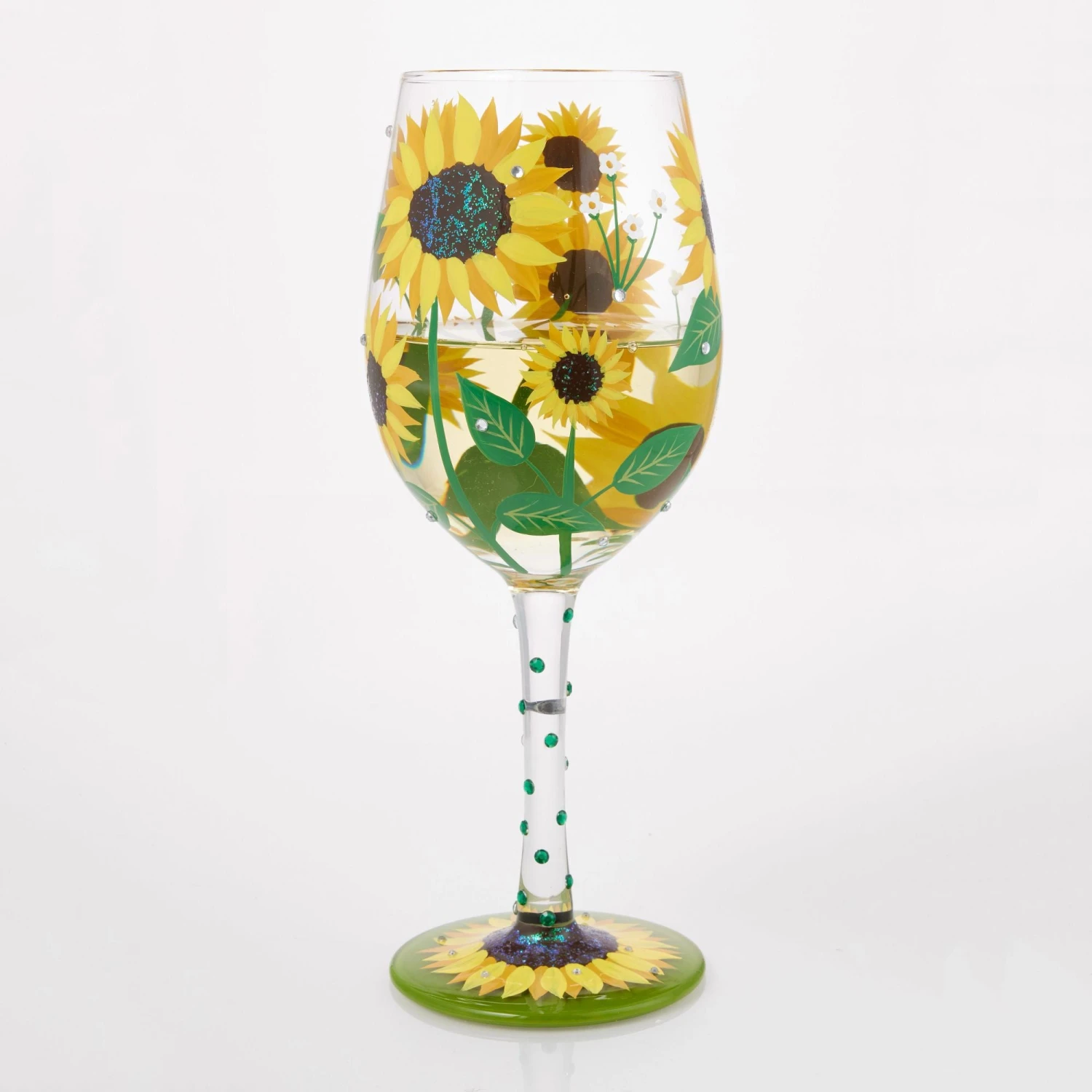 Enesco Gift Sunflower Wine Glass(Sunflower Wine Glass) 2 Enesco Gift Sunflower Wine Glass(Sunflower Wine Glass) - Image 2