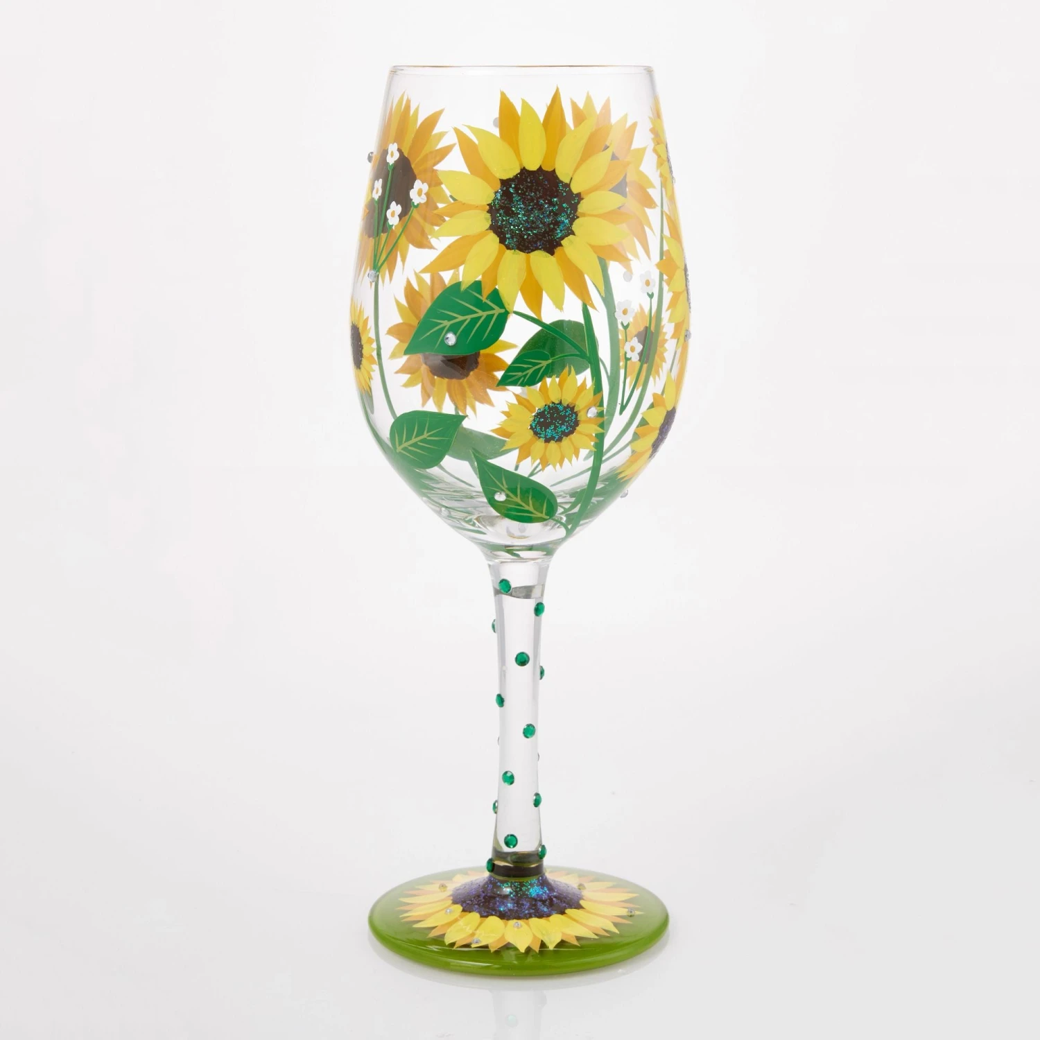 Enesco Gift Sunflower Wine Glass(Sunflower Wine Glass) 3 Enesco Gift Sunflower Wine Glass(Sunflower Wine Glass) - Image 3