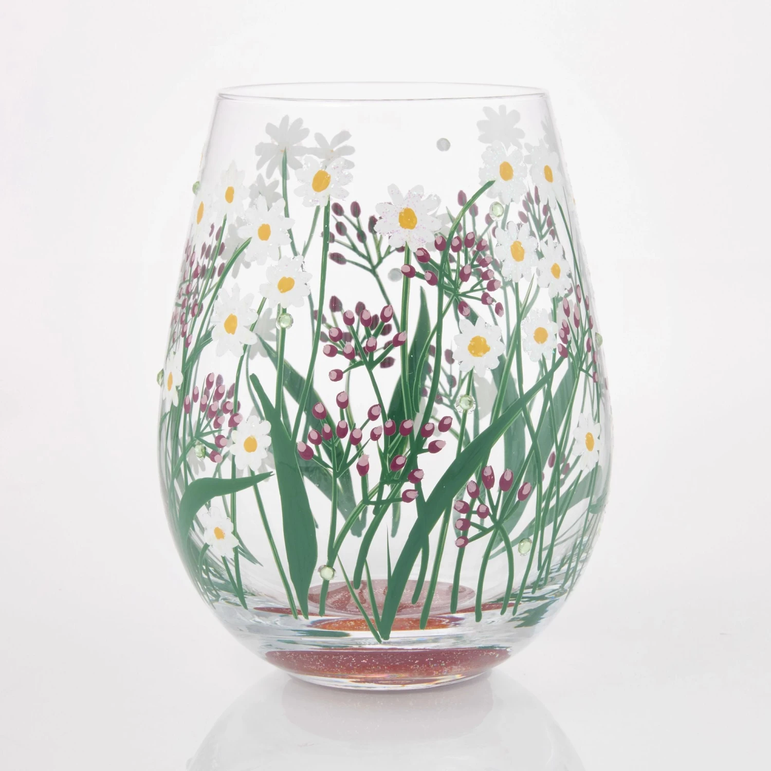 Enesco Gift Delicate Florals Stemless Wine(Delicate Florals Stemless Wine) 3 Enesco Gift Delicate Florals Stemless Wine(Delicate Florals Stemless Wine) - Image 3