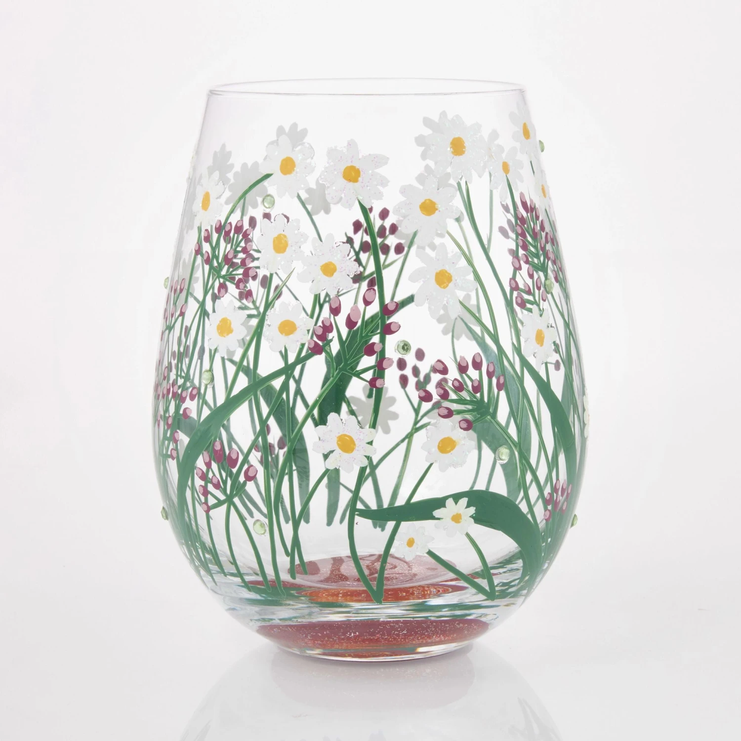 Enesco Gift Delicate Florals Stemless Wine(Delicate Florals Stemless Wine) 5 Enesco Gift Delicate Florals Stemless Wine(Delicate Florals Stemless Wine) - Image 5