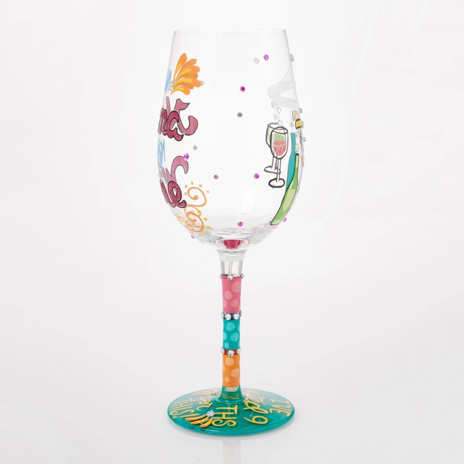 Enesco Gift New Mama Needs Wine Glass(New Mama Needs Wine Glass) 3 Enesco Gift New Mama Needs Wine Glass(New Mama Needs Wine Glass) - Image 3