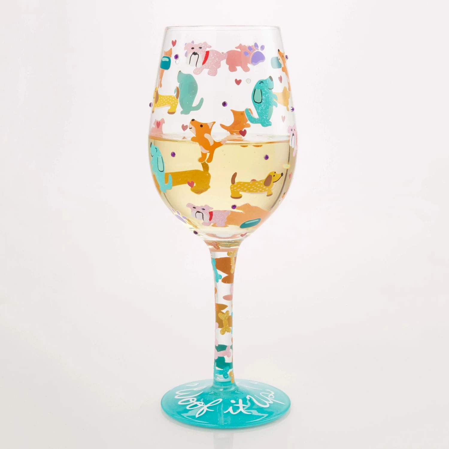 Enesco Gift Woof It Up Wine Glass(Woof It Up Wine Glass) 2 Enesco Gift Woof It Up Wine Glass(Woof It Up Wine Glass) - Image 2