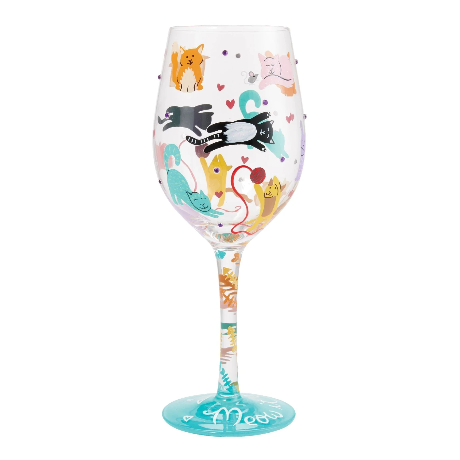 Enesco Gift Meow It Up Wine Glass(Meow It Up Wine Glass) 5 Enesco Gift Meow It Up Wine Glass(Meow It Up Wine Glass) - Image 5