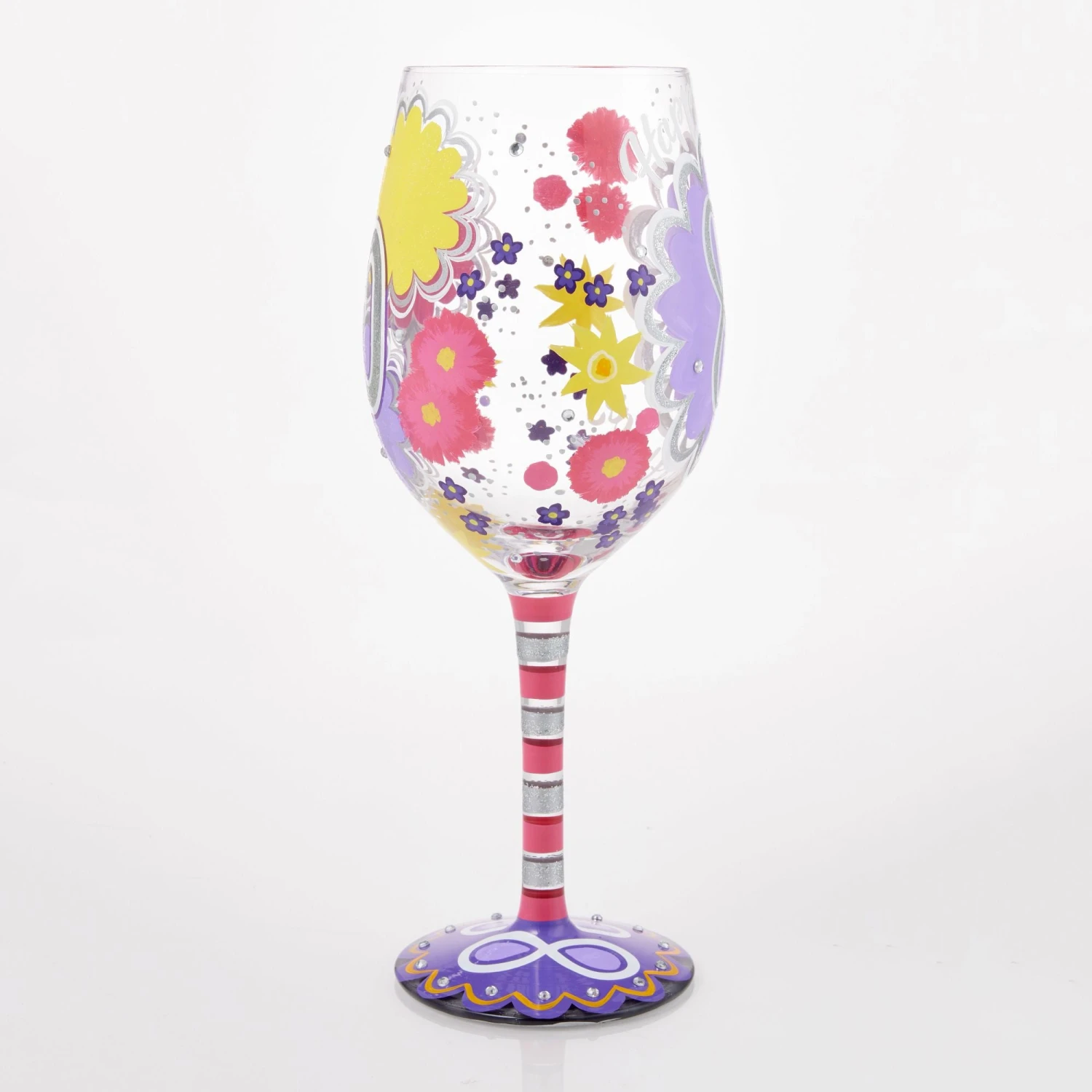 Enesco Gift Happy 80th Wine Glass(Happy 80th Wine Glass) 6 Enesco Gift Happy 80th Wine Glass(Happy 80th Wine Glass) - Image 6