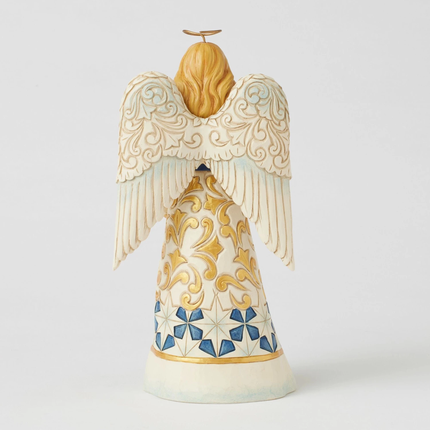 Enesco Gift Blue & Gold Angel Figurine(Blue Gold Angel Figurine) 3 Enesco Gift Blue & Gold Angel Figurine(Blue Gold Angel Figurine) - Image 3