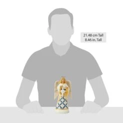 Enesco Gift Blue & Gold Angel Figurine(Blue Gold Angel Figurine) 8 Enesco Gift Blue & Gold Angel Figurine(Blue Gold Angel Figurine) -Enesco Gift 6017006 20