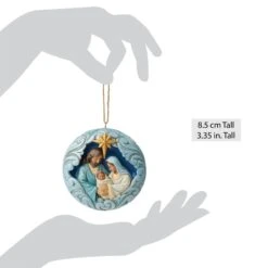 Enesco Gift Blue & Gold Holy Family Orn(Blue Gold Holy Family Orn) 8 Enesco Gift Blue & Gold Holy Family Orn(Blue Gold Holy Family Orn) -Enesco Gift 6017008 20