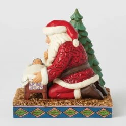 Enesco Gift Santa Kneeling Over Baby Jesus(Santa Kneeling Over Baby Jesus) -Enesco Gift 6017009 2