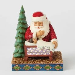Enesco Gift Santa Kneeling Over Baby Jesus(Santa Kneeling Over Baby Jesus) -Enesco Gift 6017009 5