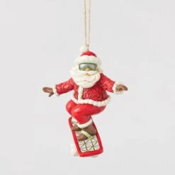 Enesco Gift Snowboarding Santa Ornament(Snowboarding Santa Ornament) 12 Enesco Gift Snowboarding Santa Ornament(Snowboarding Santa Ornament) -Enesco Gift 6017011 4
