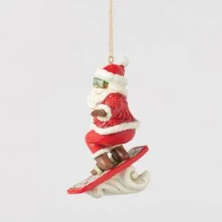 Enesco Gift Snowboarding Santa Ornament(Snowboarding Santa Ornament) 13 Enesco Gift Snowboarding Santa Ornament(Snowboarding Santa Ornament) -Enesco Gift 6017011 5