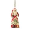 Enesco Gift Santa With Pets Ornament(Santa With Pets Ornament)