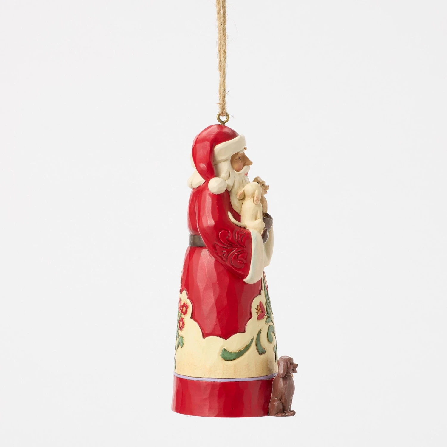 Enesco Gift Santa With Pets Ornament(Santa With Pets Ornament) 5 Enesco Gift Santa With Pets Ornament(Santa With Pets Ornament) - Image 5