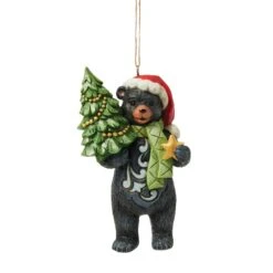 Enesco Gift Lodge Black Bear Ornament(Lodge Black Bear Ornament)