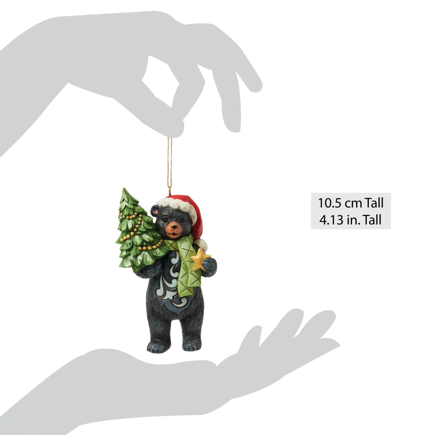 Enesco Gift Lodge Black Bear Ornament(Lodge Black Bear Ornament) 4 Enesco Gift Lodge Black Bear Ornament(Lodge Black Bear Ornament) - Image 4